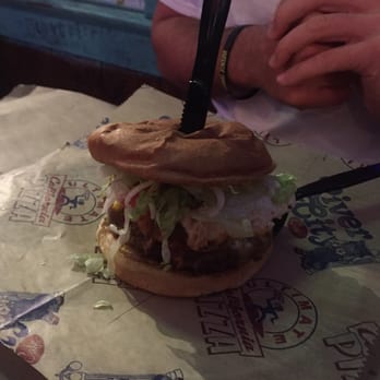 River City Cafe - Continental burger has bacon and fried egg - American Near Me - Myrtle Beach, South Carolina River City Cafe - Continental burger has bacon and fried egg - American Near Me - Myrtle Beach, South Carolina