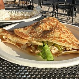 Buffalo Chicken Crepe