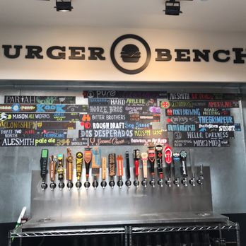 Burger Bench - Beers on tap - American Near Me - Escondido, California Burger Bench - Beers on tap - American Near Me - Escondido, California