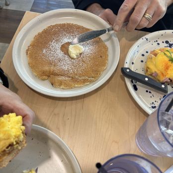 Scoot’s Cafe - Pancake almost a cross between a crepe & cake - American Near Me - Green Lake, Wisconsin Scoot’s Cafe - Pancake almost a cross between a crepe & cake - American Near Me - Green Lake, Wisconsin