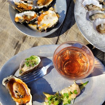 Hog Island Oyster - Bourbon Chipotle BBQ sauce on the oysters. - Seafood Near Me - Marshall, California Hog Island Oyster - Bourbon Chipotle BBQ sauce on the oysters. - Seafood Near Me - Marshall, California