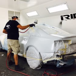 iRide Auto Spa - 2013 Audi A6 getting some paint work.