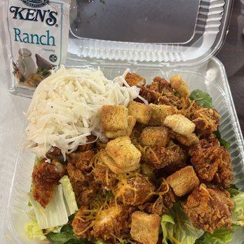 Hangry Joe's Hot Chicken - Salad with Chicken Breast~ - Chicken Shop Near Me - Centreville, Virginia Hangry Joe's Hot Chicken - Salad with Chicken Breast~ - Chicken Shop Near Me - Centreville, Virginia