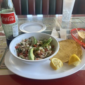 Chico's - Shrimp Ceviche and Mexican coke - Mexican Near Me - Los Angeles, California Chico's - Shrimp Ceviche and Mexican coke - Mexican Near Me - Los Angeles, California