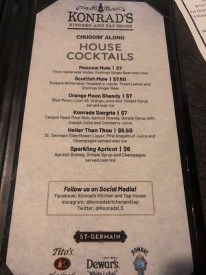 Menu photo 6 Konrad's Kitchen and Tap House Lees Summit, MO Menu photo 6 Konrad's Kitchen and Tap House Lees Summit, MO