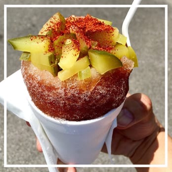 The Frosty Frog - Their 'Spider-Man & Hulk' w/ pickles, chamoy. - Desserts Near Me - San Antonio, Texas The Frosty Frog - Their 'Spider-Man & Hulk' w/ pickles, chamoy. - Desserts Near Me - San Antonio, Texas