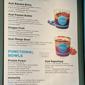 Nekter Juice Bar - Menu part 3 - Juice Bars & Smoothies Near Me - Scottsdale, Arizona Nekter Juice Bar - Menu part 3 - Juice Bars & Smoothies Near Me - Scottsdale, Arizona