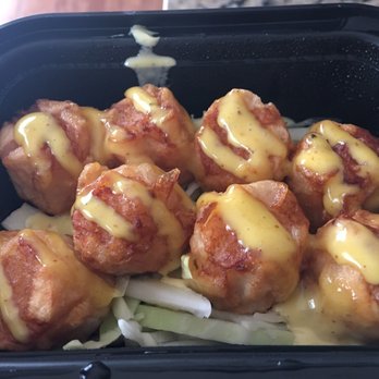 Bonchon Waldorf - Fried Shrimp Shumai w/ honey Dijon drizzle - Korean Near Me - Waldorf, Maryland Bonchon Waldorf - Fried Shrimp Shumai w/ honey Dijon drizzle - Korean Near Me - Waldorf, Maryland