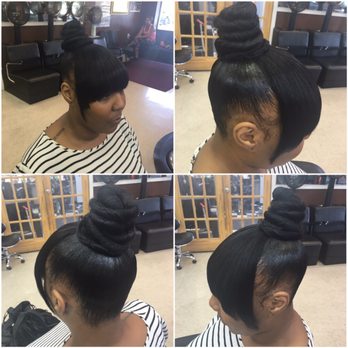 Ninja Bun Sindri Priyanka Hairstyle