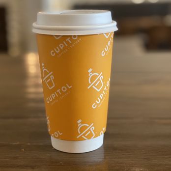 Cupitol Coffee & Eatery - a cup of coffee on a table - Coffee & Tea Near Me - Evanston, Illinois