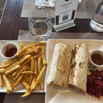 Mezze and Mooore - Chicken shawarma wrap and fries. Superb. - Mediterranean Near Me - San Francisco, California Mezze and Mooore - Chicken shawarma wrap and fries. Superb. - Mediterranean Near Me - San Francisco, California