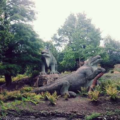 Crystal Palace Dinosaurs by null