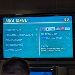 Matthew Knight Arena - Concessions, 5/25