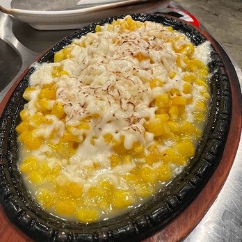 Honey Pig BBQ - Cheesy Corn - Korean Near Me - Houston, Texas