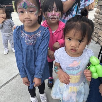 Rainbow Order Facepaint - Face Painting Near Me