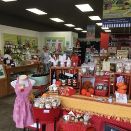 View inside shop