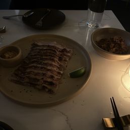 The pork belly main dish
