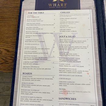 The Wharf - Seafood Near Me - Warren, Rhode Island