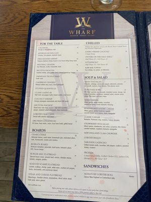 Menu photo 3 The Wharf Warren, RI