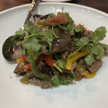 Samarkand Restaurant - Eggplant salad - Uzbek Near Me - Feasterville Trevose, Pennsylvania