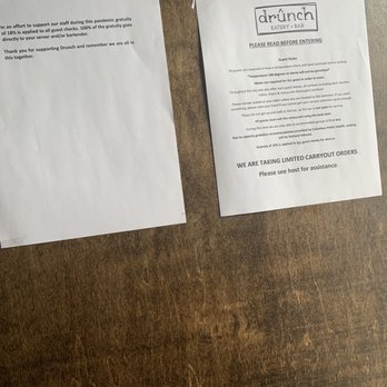 Drunch Eatery + Bar - COVID policies - Breakfast & Brunch Near Me - Columbus, Ohio Drunch Eatery + Bar - COVID policies - Breakfast & Brunch Near Me - Columbus, Ohio