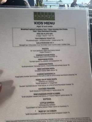 Menu photo 1 Sammy's Restaurant + Bar Imperial Beach, CA Menu photo 1 Sammy's Restaurant + Bar Imperial Beach, CA