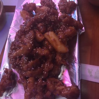 Rainpia - Boneless chicken with rice cakes - Korean Near Me - Ellicott City, Maryland