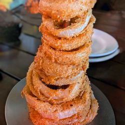 The Downtown Hall of Fame Restaurant & Bar - Onion rings