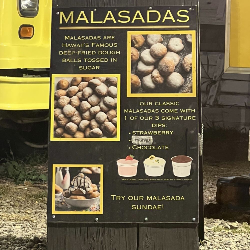 Aloha Sweets - Menu - Food Trucks Near Me - Lahaina, Hawaii Aloha Sweets - Menu - Food Trucks Near Me - Lahaina, Hawaii