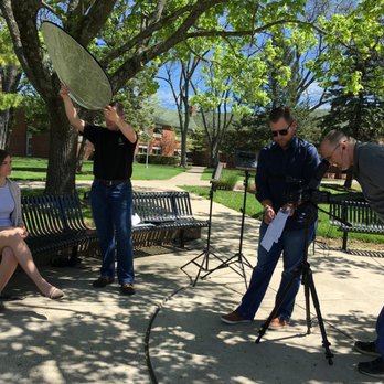 TRUE Studios - Behind the scenes: Shooting on location at Wilmington College for admissions video. - Session Photography Near Me - Lewis Center, Ohio