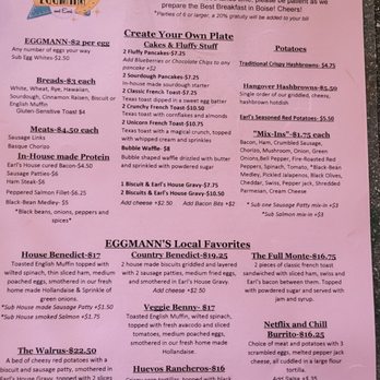 Egg Mann and Earl - Breakfast & Brunch Near Me - Boise, Idaho