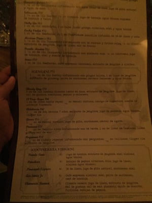 Menu photo 4 Gin Gin Polanco Ciudad de México, DIF Menu photo 4 Gin Gin Polanco Ciudad de México, DIF