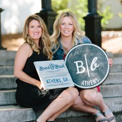 Board and Brush Athens - Owners Farrah Sinclair & Suzanne Platt