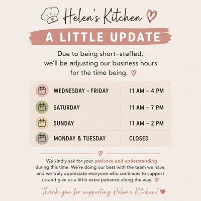 Menu photo 2 Helen's Kitchen West Covina, CA