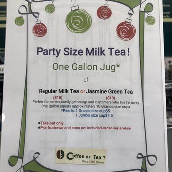 Coffee or Tea？Kailua - Bubble Tea Near Me - Kailua, Hawaii