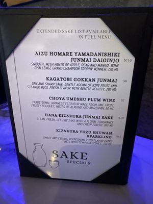 Menu photo 2 Samurai Japanese Fusion Sarasota, FL Menu photo 2 Samurai Japanese Fusion Sarasota, FL
