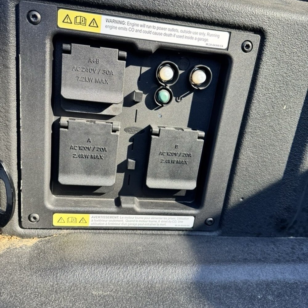 Peoria Ford - Power Outlet on the PowerBoost (2 x 120v/20A, 1 x 240v/30 amp outlet) - Car Dealers Near Me - Peoria, Arizona Peoria Ford - Power Outlet on the PowerBoost (2 x 120v/20A, 1 x 240v/30 amp outlet) - Car Dealers Near Me - Peoria, Arizona