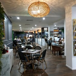 Giddy Goat Cafe & Bar - Interior. Very modern and welcoming.