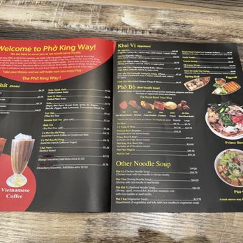 Pho King Way - Menu - Vietnamese Near Me - Aliso Viejo, California Pho King Way - Menu - Vietnamese Near Me - Aliso Viejo, California
