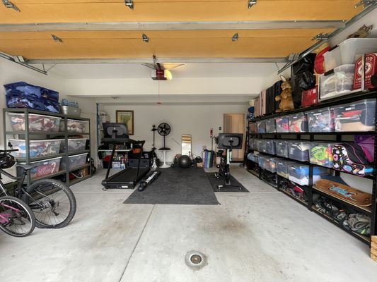 Garage Organization - Tired of the clutter and chaos in your garage? Let Ready Set Organize transform it into a well-ordered, functional space where everything has its place. Our expert team of garage organizers specialize in optimizing storage, clearing out unnecessary items, and creating streamlined systems that make it easy to find what you need. From tool organization to seasonal storage, we've got you covered!
✔️ Custom shelving and storage solutions
✔️ Decluttering and space optimization
✔️ Streamlined organization for easy access
Reclaim your garage and enjoy a space that works for you. Get started with Ready Set Organize today! Garage Organization - Tired of the clutter and chaos in your garage? Let Ready Set Organize transform it into a well-ordered, functional space where everything has its place. Our expert team of garage organizers specialize in optimizing storage, clearing out unnecessary items, and creating streamlined systems that make it easy to find what you need. From tool organization to seasonal storage, we've got you covered!
✔️ Custom shelving and storage solutions
✔️ Decluttering and space optimization
✔️ Streamlined organization for easy access
Reclaim your garage and enjoy a space that works for you. Get started with Ready Set Organize today!