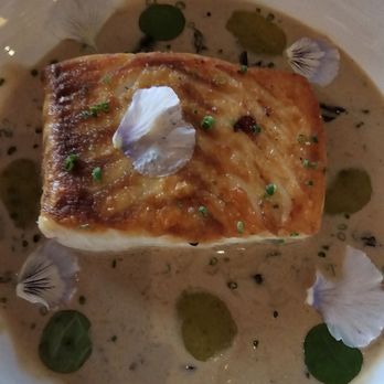Herb & Sea - Halibut from tonight's tasting menu 03/24/24 - Seafood Near Me - Encinitas, California