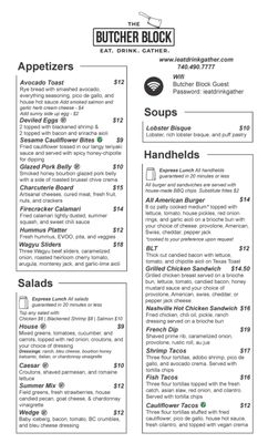 Menu photo 4 The Butcher Block London, OH