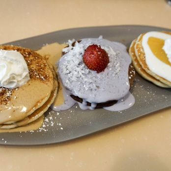 My Cafe - Flight of Pancakes - Breakfast & Brunch Near Me - Kapolei, Hawaii