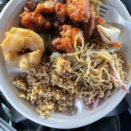 Orange chicken fried rice chow mein Orange chicken fried rice chow mein