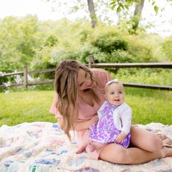 Becca Baker Photography - Mama & Me Minis, spring mini sessions, baby girl and mom, Beechwood Farms, Pittsburgh PA
