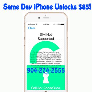 Cellular ConneXion - We can Unlock any Apple iPhone locked to ALL Carriers Same Day! - Mobile Phone Accessories Near Me - St. Augustine, Florida Cellular ConneXion - We can Unlock any Apple iPhone locked to ALL Carriers Same Day! - Mobile Phone Accessories Near Me - St. Augustine, Florida