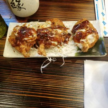 AJI Ramen - Shrimp Puff (Shrimp breaded with egg and cheese) - Ramen Near Me - Katy, Texas