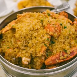 Golden Wonton King - Lobster with sticky rice