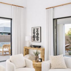 Elfia Design Studio - Spacious living room staged to highlight natural light and open layout. Ideal for luxury home staging in Orange County and Los Angeles.