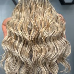 Estelle Hair Studio & Spa - Highlight and tape in extensions